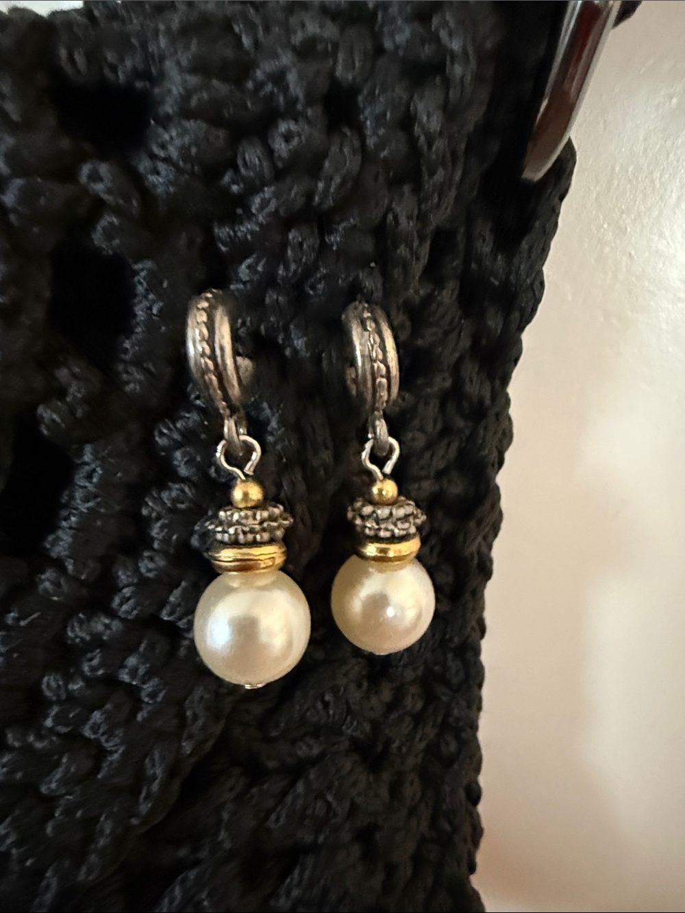 Vintage Post Earrings